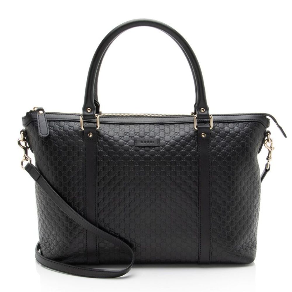 Gucci Microguccissima Leather Joy Medium Zip Tote
